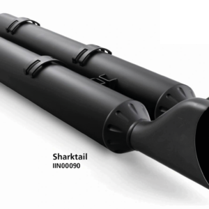 TERMINALI SHARKTAIL 4" PER INDIAN POWERPLUS & THUNDERSTROKE