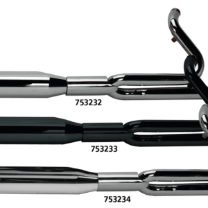 SISTEMA DI SCARICO 2-IN-1 TWO BROTHERS RACING "BALANCED LOOKS" PER TOURING