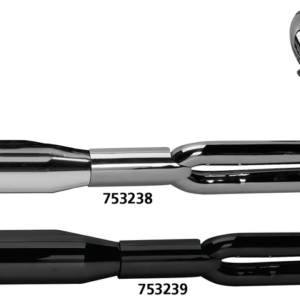 SISTEMA DI SCARICO 2-IN-1 TWO BROTHERS RACING "BALANCED LOOKS" PER TOURING