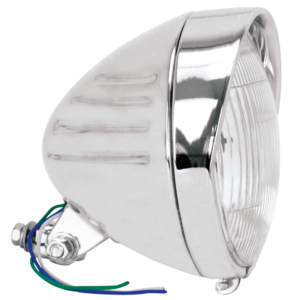 FANALE CROMATO PER ULTIME SPRINGER CON FRESATURE E VISIERA