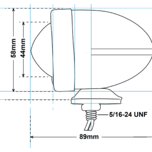FANALINO BULLET "ALATO"