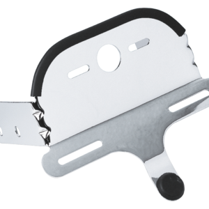 SUPPORTO FANALE POSTERIORE E TARGA CUSTOM PER FAT BOB