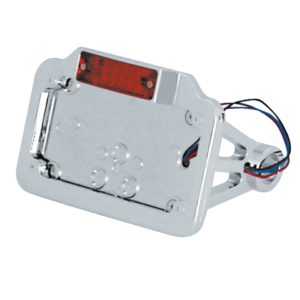 STAFFA MONTAGGIO TARGA E LUCE A LED