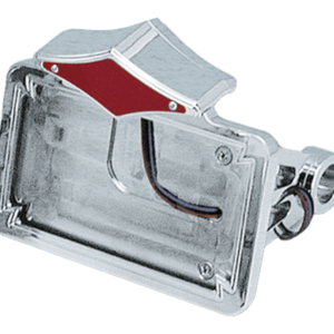 SUPPORTO TARGA CON FANALE A LED STILE DIAMANTE