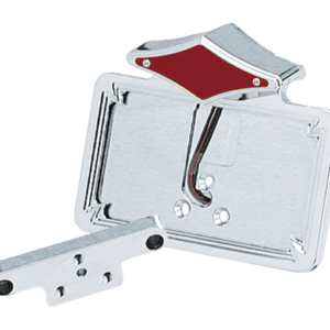 SUPPORTO TARGA CON FANALE A LED STILE DIAMANTE