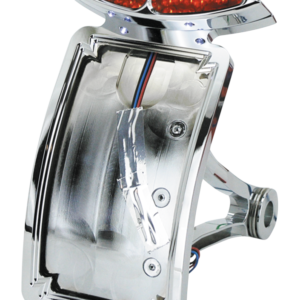 STAFFE PORTATARGA CYCLOPS PER MONTAGGIO LATERALE O SU PARAFANGO CON FANALE POSTERIORE A LED