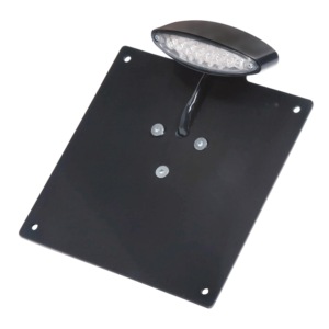 FANALE POSTERIORE CUSTOM A LED CON PORTATARGA