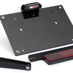 STAFFA PORTATARGA CON LUCI PER SOFTAIL MILWAUKEE EIGHT DA MCJ