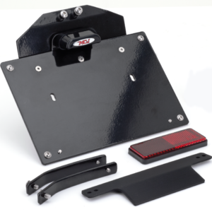 STAFFA PORTATARGA CON LUCI PER SOFTAIL MILWAUKEE EIGHT DA MCJ