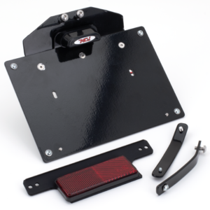 STAFFA PORTATARGA CON LUCI PER SOFTAIL MILWAUKEE EIGHT DA MCJ