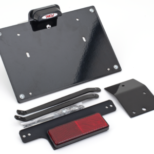 STAFFA PORTATARGA CON LUCI PER SOFTAIL MILWAUKEE EIGHT DA MCJ