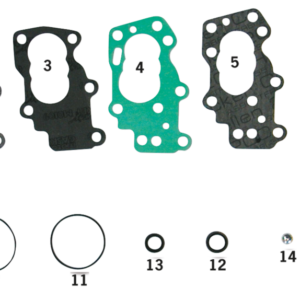 KIT GUARNIZIONI, PARAOLI E O-RING PER POMPE OLIO PER K, KH E SPORTSTER