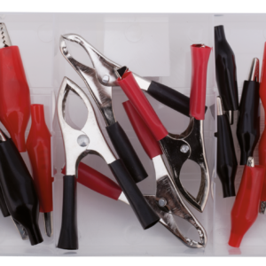 ASSORTIMENTO CON 24 MORSETTI A COCCODRILLO