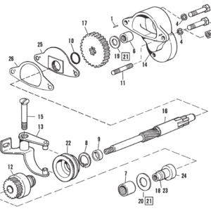 PARTI PER ALLOGGIAMENTI MOTORINI D’AVVIAMENTO FX & FL GUIDA A CATENA