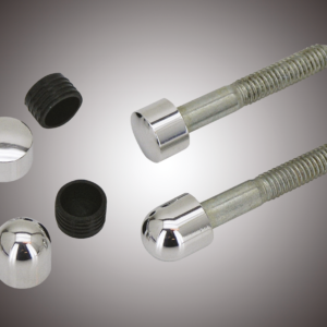 COPERTURE CROMATE ED IN ALLUMINIO PER VITI A BRUGOLA E VITI TESTATE