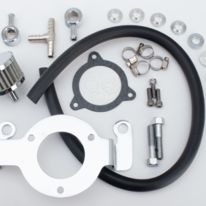 STAFFA FILTRO ARIA E ADATTATORE PER TWIN CAM CON ACCELERATORE ELETTRONICO DAL 2008 AL 2017