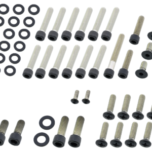 KIT VITI NERE IN ACCIAIO INOX PER MOTORE CAMBIO E PRIMARIA