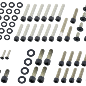 KIT VITI NERE IN ACCIAIO INOX PER MOTORE CAMBIO E PRIMARIA