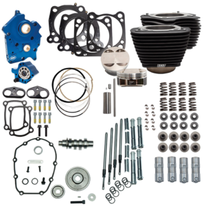 KIT S&S POWER PACKAGE 124CI, 128CI, 129CI & 132C PER MILWAUKEE EIGHT