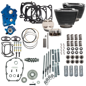 KIT S&S POWER PACKAGE 124CI, 128CI, 129CI & 132C PER MILWAUKEE EIGHT
