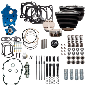 KIT S&S POWER PACKAGE 124CI, 128CI, 129CI & 132C PER MILWAUKEE EIGHT
