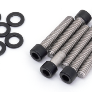 KIT VITI PER NASE IN ACCIAIO INOSSIDABILE NERO