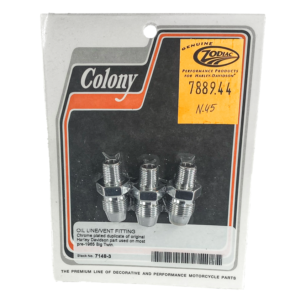 ADATTATORE PER CONDOTTI OLIO/SFIATI PER BIG TWIN