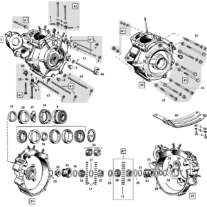 PARTE BASSA BIG TWIN 1936-1999