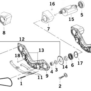 PARTI BILANCIATORE MOTORE PER TWIN CAM B