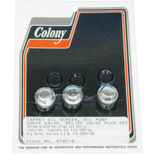 SET TAPPI PER POMPA OLIO