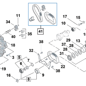 PARTI DISTRIBUZIONE CAMME A CATENA PER PRIMI TWIN CAM