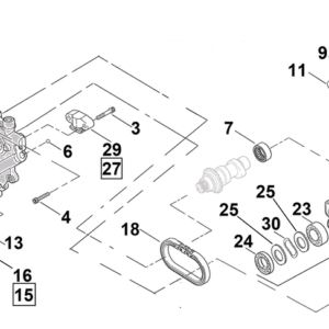 PARTI DISTRIBUZIONE CAMME A CATENA PER TWIN CAM RECENTI