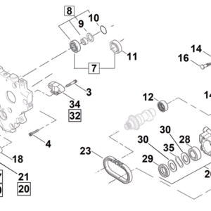 PARTI GUIDA CAMMA IBRIDA PER TWIN CAM 1999-2006