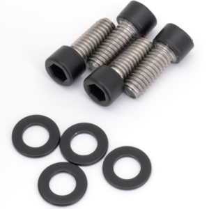 KIT VITI BLOCCHETTI PUNTERIE NERE IN ACCIAIO INOX