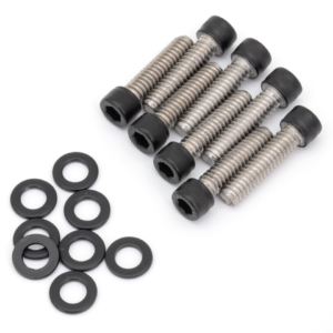 KIT VITI BLOCCHETTI PUNTERIE NERE IN ACCIAIO INOX