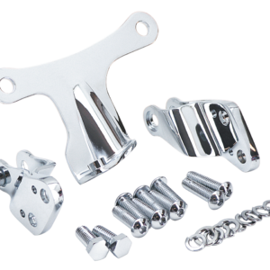 ATTACCHI MOTORE CROMATI PER SPORTSTER XL 2004-2022