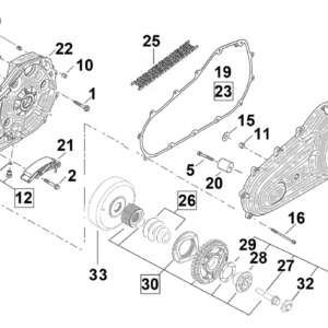 PRIMARIA PER SOFTAIL MILWAUKEE EIGHT DAL 2018 A OGGI