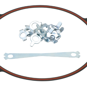 GUARNIZIONE PRIMARIA INTERNA BASAMENTO JAMES CON INTERNO IN ACCIAIO