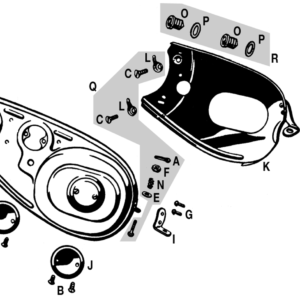 CARTER CATENA PRIMARIA PER MODELLI 45CI