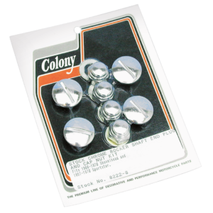 ROCKER SHAFT END CAP AND NUT KIT