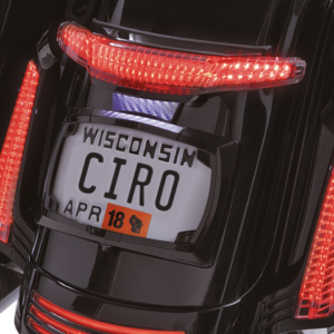 FANALE POSTERIORE E PORTATARGA CIRO PER TOURING