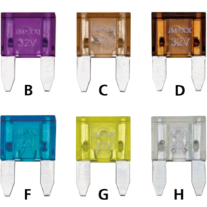 MINI FUSIBILI A BAIONETTA