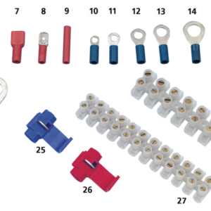 TERMINALI, MORSETTI E CONNETTORI ELETTRICI
