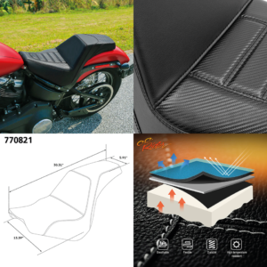 SELLA C.C. RIDER STEP-UP PER SOFTAIL MILWAUKEE EIGHT