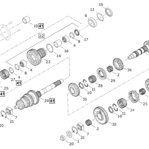 ALBERI E INGRANAGGI PER CAMBI A 6 MARCE DAL 2006 A OGGI