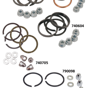 KITS JAMES PER MONTAGGIO SCARICHI