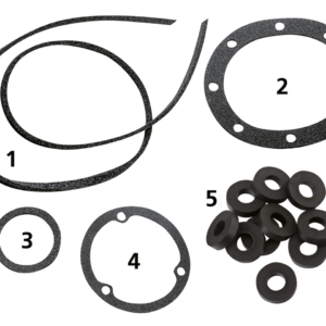 KIT GUARNIZIONI COMPLETI, GUARNIZIONI, O-RING E PARAOLI PER PRIMARIA DEI BIG TWIN 1936-1964