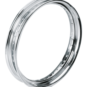 CERCHIO DA 19" CROMATO CON BORDI RIPIEGATI