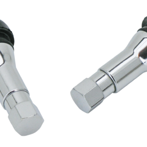VALVOLE IN OTTONE CROMATE PER PNEUMATICI TUBELESS