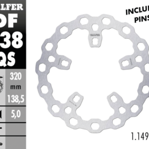 DISCHI FRENO GALFER "BIG CUBIQ"